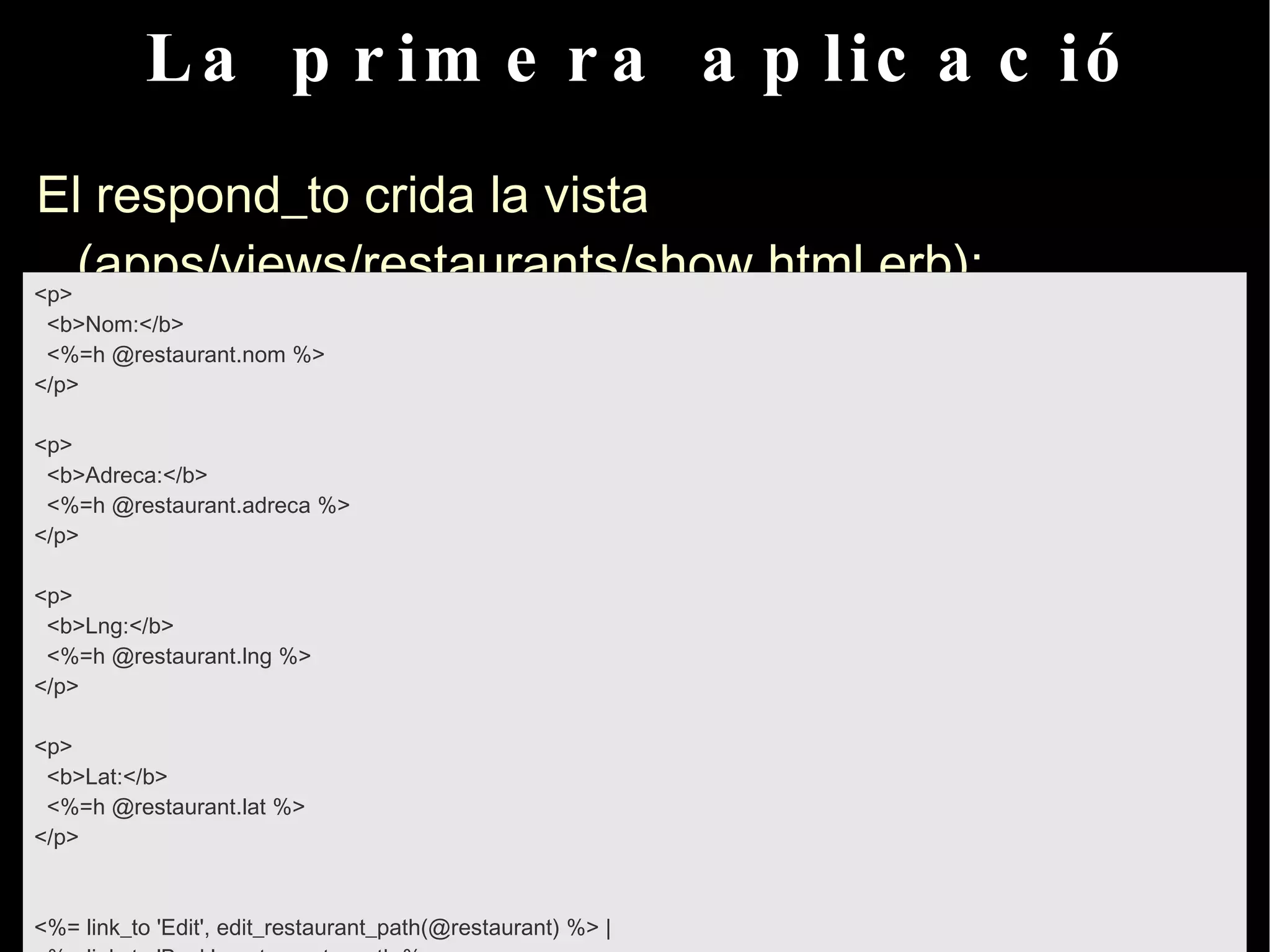 Regles per mantenir coherents les dades en tot moment. 