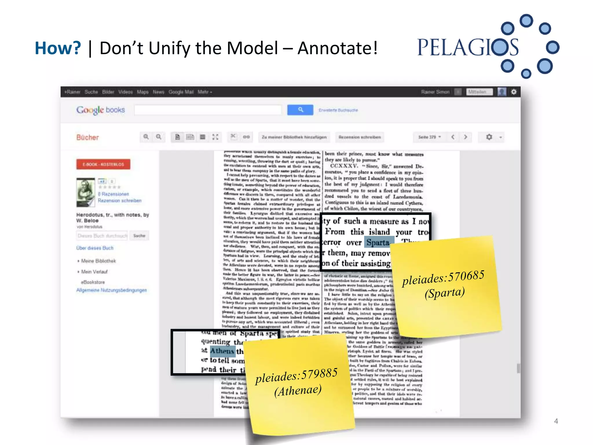 How? | Don’t Unify the Model – Annotate!




                                           4
 