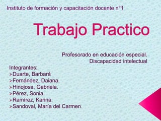 Instituto de formación y capacitación docente n°1