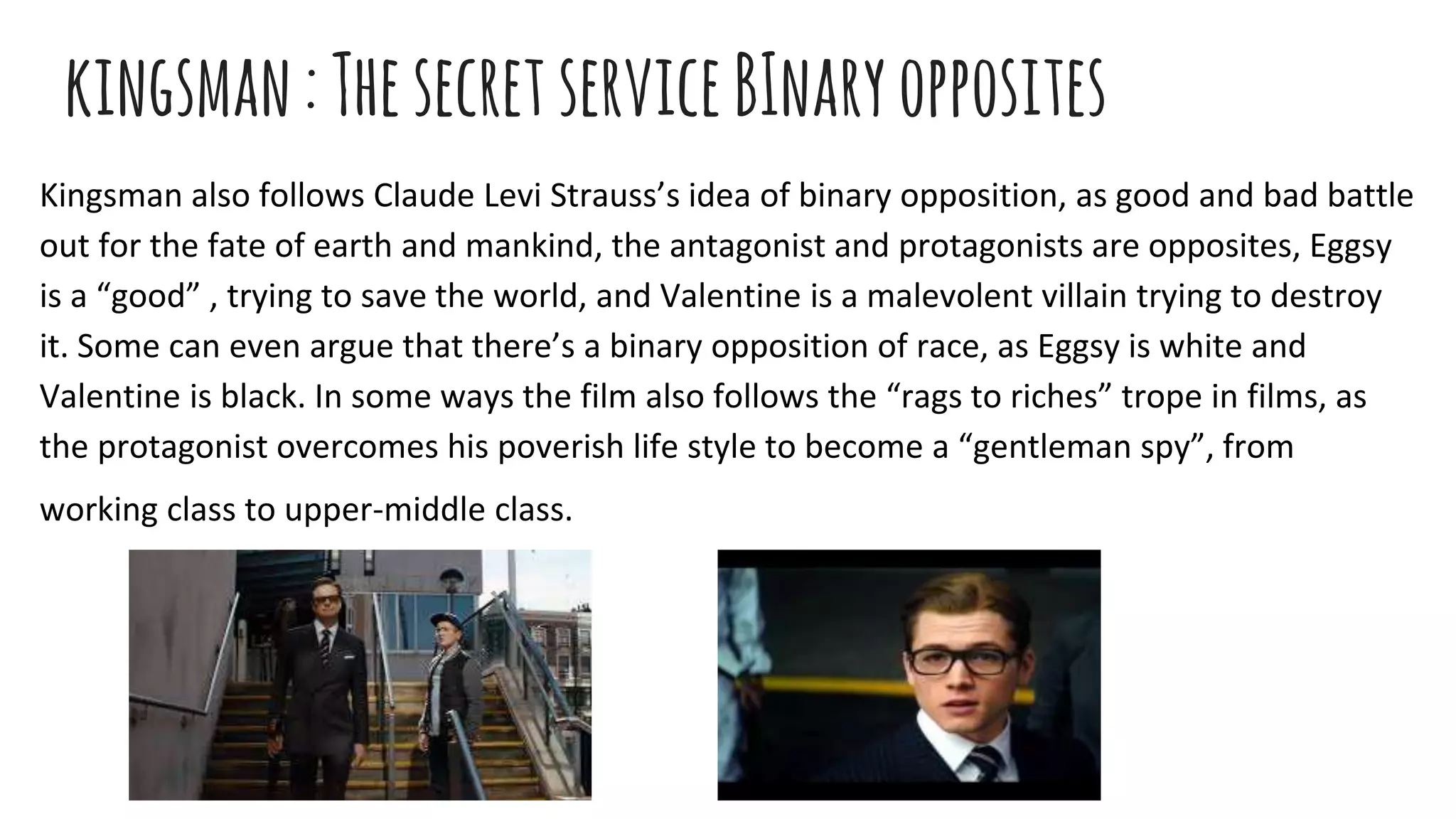 Binary Opposites- Levi Strauss | PPTX