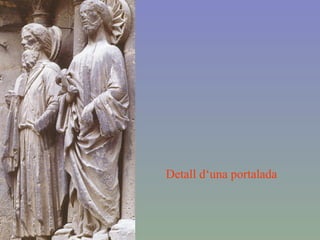 Detall d‘una portalada 