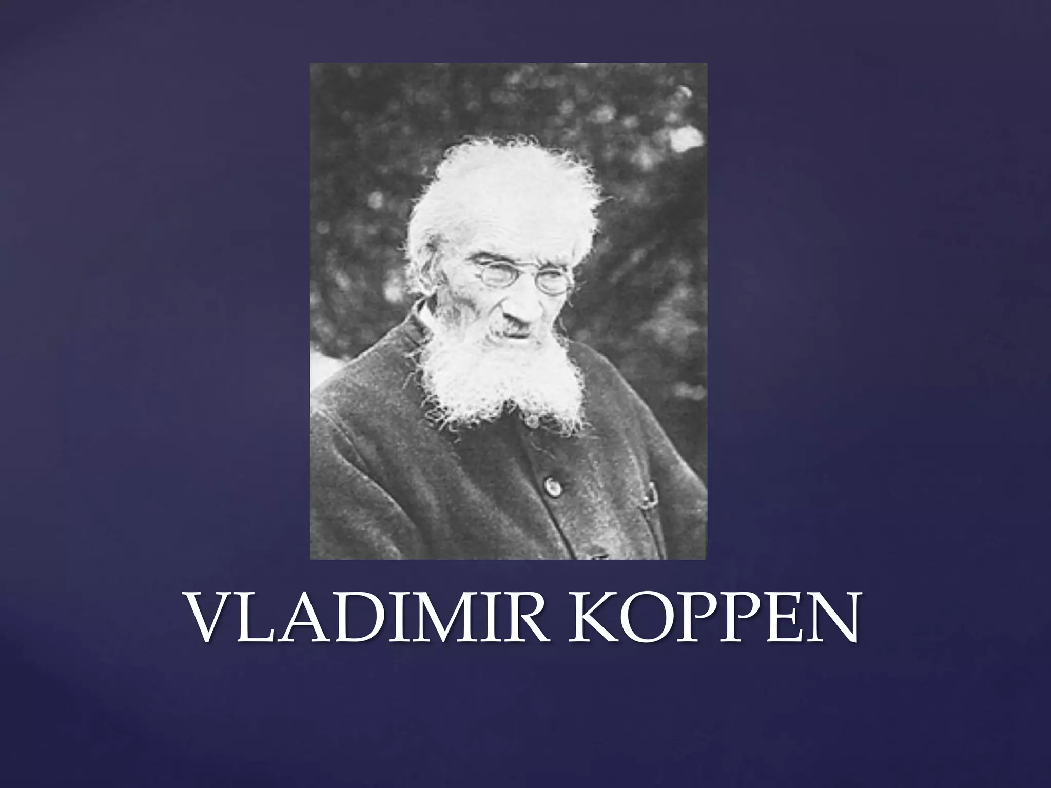 VLADIMIR KOPPEN
 
