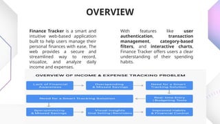 Finance Tracker: Smart Web App for Personal Finance Management and ...