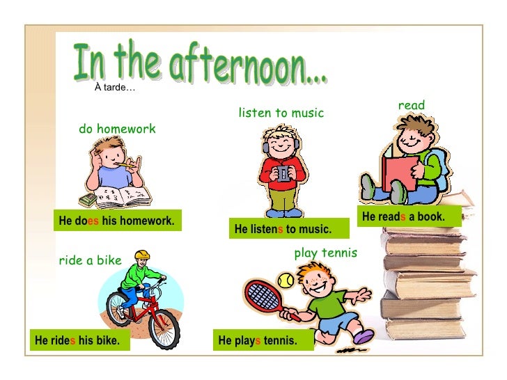Traduccion i do my homework in the afternoon 04 picture