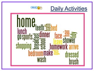 Daily activities | PPTX