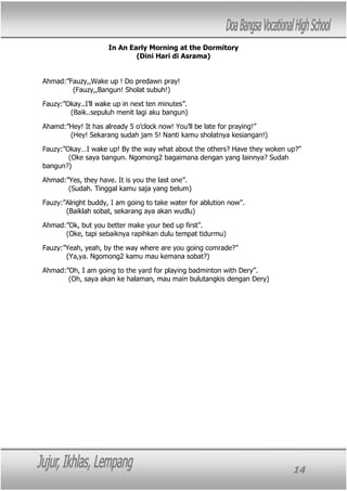 Daily conversation module