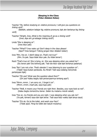 Daily conversation module