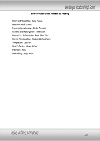 Daily conversation module