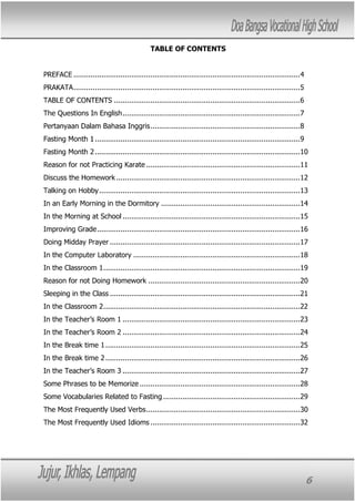 Daily conversation module