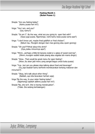 Daily conversation module