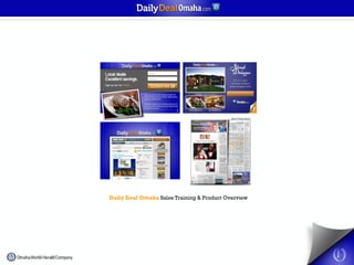 Daily Deal Omaha Sales Training & Product Overview
 