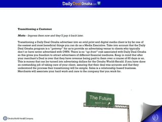 +Daily deal omaha sales training & product overview+ | PPT