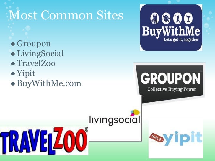 Daily deals websites