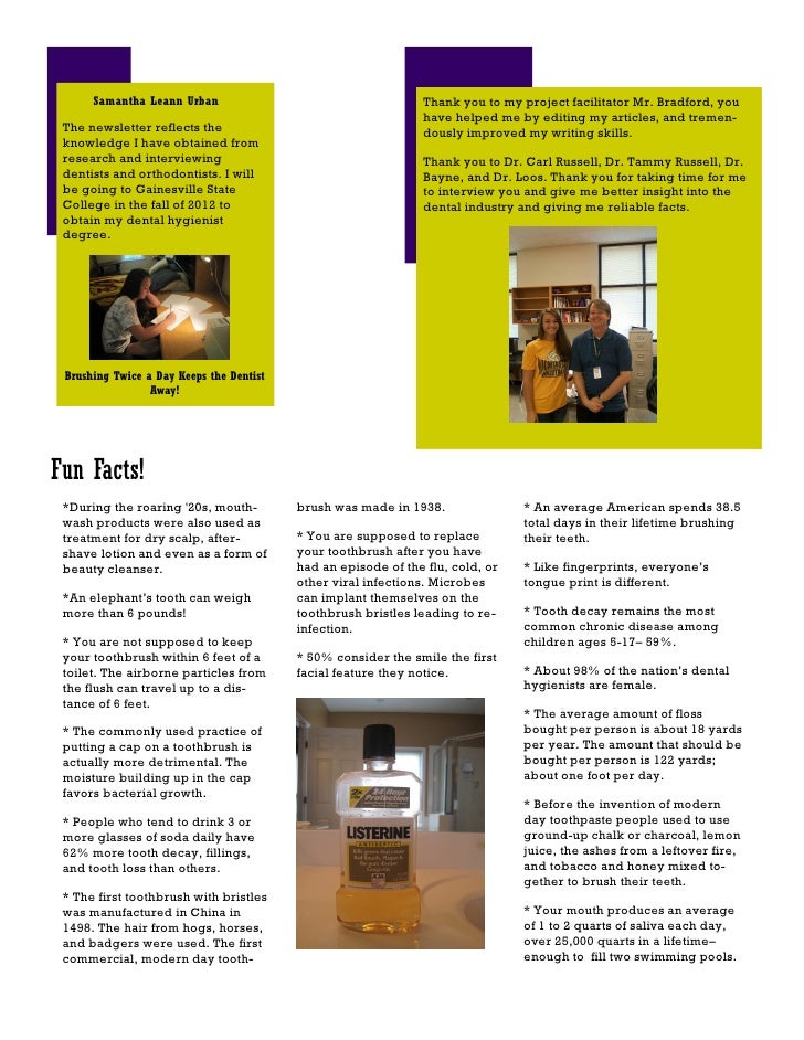 sample dental employee newsletters sample dental employee newsletters