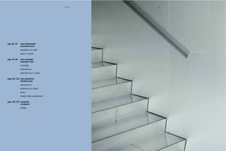 pag. 82_91 area direzionale
executive area
asterisco + e-wall
more + e-wall
pag. 93_99 area manager
manager area
corniche
asterisco in
asterisco in + e-wall
pag. 102_121 area operativa
desking area
asterisco in
asterisco in + joint
more
frame video conference
pag. 122_127 reception
reception
bridge
81XVIII
 