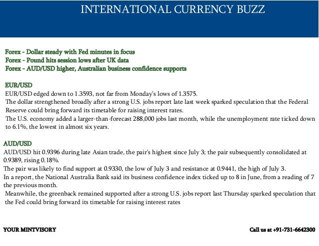 Daily forex market news