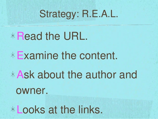 website evaluation
