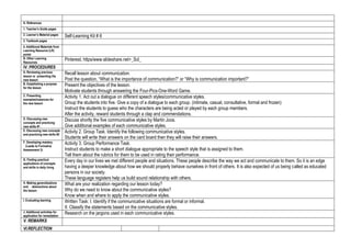 daily lesson log for observation.docx