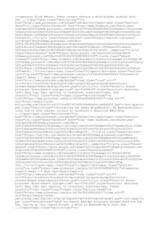 ===upernova Glide #Boost. These runners feature a Boost&trade; midsole with
the ...</span><span class="section-user"><a
href="http://www.pinterest.com/adidas">adidas</a></span><span class="sectionshare"><a class="share-facebook" href="http://www.facebook.com/sharer.php?
u=https%3A%2F%2Fwww.pinterest.com%2Fpin%2F147281850288094833%2F&amp;t=Transform
%20your%20run%20with%20this%20week's%20%23kickoftheweek%3A%20Supernova%20Glide
%20%23Boost.%20These%20runners%20feature%20a%20Boost%E2%84%A2%20midsole%20with
%20the%20..."></a><a class="share-twitter" href="https://twitter.com/share?
url=https%3A%2F%2Fwww.pinterest.com%2Fpin
%2F147281850288094833%2F&amp;text=Transform%20your%20run%20with%20this%20week's
%20%23kickoftheweek%3A%20Supernova%20Glide%20%23Boost.%20These%20runners
%20feature%20a%20Boost%E2%84%A2%20midsole%20with%20the%20...&amp;via="></a><a
class="share-google" href="https://plus.google.com/share?url=https%3A%2F
%2Fwww.pinterest.com%2Fpin%2F147281850288094833%2F"></a><a class="sharelinkedin" href="http://www.linkedin.com/shareArticle?mini=true&amp;url=https%3A
%2F%2Fwww.pinterest.com%2Fpin%2F147281850288094833%2F&amp;title=Transform%20your
%20run%20with%20this%20week's%20%23kickoftheweek%3A%20Supernova%20Glide
%20%23Boost.%20These%20runners%20feature%20a%20Boost%E2%84%A2%20midsole%20with
%20the%20..."></a></span><span class="clear"></span></div><span class="sectionintro"><a href="https://www.pinterest.com/pin/147281850288094833/">Pinned</a>
<span>2 weeks + 5 days ago</span></span><a
href="http://www.pinterest.com/adidas"><img class="icon" alt=""
src="http://localhost/klardigital/wp-content/plugins/wordpress-socialstream/images/dcwss-dark/pinterest.png"></a></li><li class="dcsns-li dcsnspinterest dcsns-feed-0 isotope-item" rel="1808443" style="position: absolute;
left: 0px; top: 0px; opacity: 1; transform: translate(716px, 1px)
scale(1);"><div class="inner"><span class="section-thumb"><a
href="https://www.pinterest.com/pin/147281850288087229/"><img alt=""
src="http://media-cacheec0.pinimg.com/192x/0c/e0/27/0ce02770745000f8d0ba95c1d60b2d7f.jpg"></a></span><s
pan class="section-text">Introducing the Samba #CopaMundial. An #adidasFootball
icon, now in five vibrant colours to celebrate a Brazilian #WorldCup
...</span><span class="section-user"><a
href="http://www.pinterest.com/adidas">adidas</a></span><span class="sectionshare"><a class="share-facebook" href="http://www.facebook.com/sharer.php?
u=https%3A%2F%2Fwww.pinterest.com%2Fpin
%2F147281850288087229%2F&amp;t=Introducing%20the%20Samba%20%23CopaMundial.%20An
%20%23adidasFootball%20icon%2C%20now%20in%20five%20vibrant%20colours%20to
%20celebrate%20a%20Brazilian%20%23WorldCup%20..."></a><a class="share-twitter"
href="https://twitter.com/share?url=https%3A%2F%2Fwww.pinterest.com%2Fpin
%2F147281850288087229%2F&amp;text=Introducing%20the%20Samba%20%23CopaMundial.
%20An%20%23adidasFootball%20icon%2C%20now%20in%20five%20vibrant%20colours%20to
%20celebrate%20a%20Brazilian%20%23WorldCup%20...&amp;via="></a><a class="sharegoogle" href="https://plus.google.com/share?url=https%3A%2F%2Fwww.pinterest.com
%2Fpin%2F147281850288087229%2F"></a><a class="share-linkedin"
href="http://www.linkedin.com/shareArticle?mini=true&amp;url=https%3A%2F
%2Fwww.pinterest.com%2Fpin%2F147281850288087229%2F&amp;title=Introducing%20the
%20Samba%20%23CopaMundial.%20An%20%23adidasFootball%20icon%2C%20now%20in%20five
%20vibrant%20colours%20to%20celebrate%20a%20Brazilian%20%23WorldCup
%20..."></a></span><span class="clear"></span></div><span class="sectionintro"><a href="https://www.pinterest.com/pin/147281850288087229/">Pinned</a>
<span>2 weeks + 6 days ago</span></span><a
href="http://www.pinterest.com/adidas"><img class="icon" alt=""
src="http://localhost/klardigital/wp-content/plugins/wordpress-socialstream/images/dcwss-dark/pinterest.png"></a></li><li class="dcsns-li dcsnspinterest dcsns-feed-0 isotope-item" rel="2061392" style="position: absolute;
left: 0px; top: 0px; opacity: 1; transform: translate(2px, 330px)
scale(1);"><div class="inner"><span class="section-thumb"><a
href="https://www.pinterest.com/pin/147281850288063997/"><img alt=""
src="http://media-cacheak0.pinimg.com/192x/1b/73/5b/1b735ba82579a7c43fc7adc54f7d1d43.jpg"></a></span><s
pan class="section-text">Have you heard? @adidas Originals brought back the Top
Ten. Lacing up this legend brought a smile to #DannyBrown's face. Now
...</span><span class="section-user"><a

 