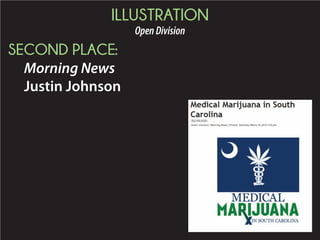 ILLUSTRATION
OpenDivision
SECOND PLACE:
Morning News
Justin Johnson
 
