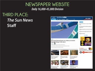 2015 Daily Newspaper Awards Presentation