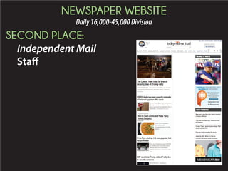 2015 Daily Newspaper Awards Presentation