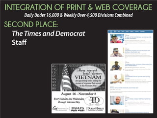 2015 Daily Newspaper Awards Presentation