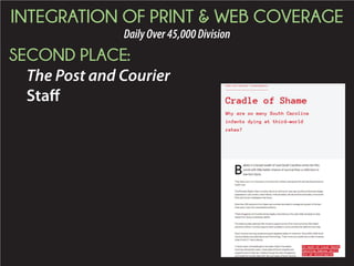 2015 Daily Newspaper Awards Presentation