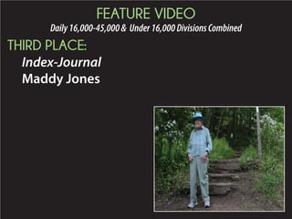 2015 Daily Newspaper Awards Presentation