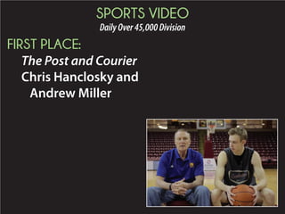 2015 Daily Newspaper Awards Presentation