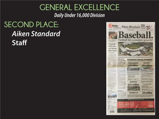 2015 Daily Newspaper Awards Presentation