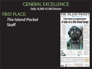 2015 Daily Newspaper Awards Presentation