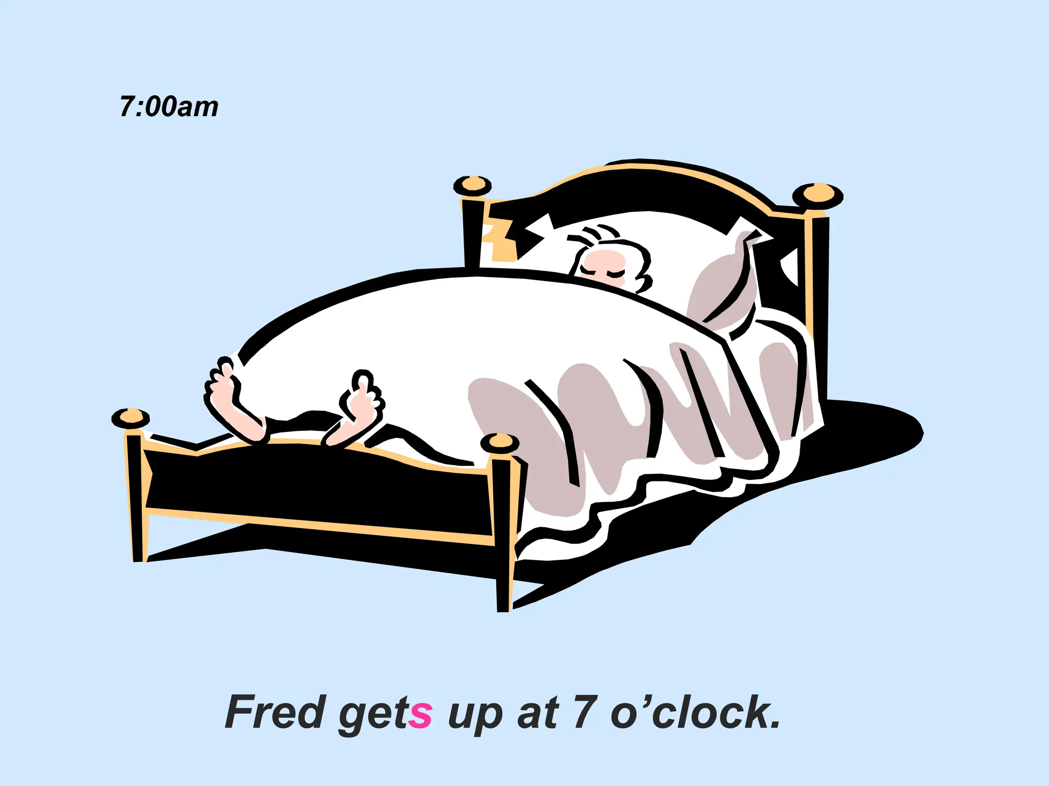 PowerPoint to teach and learn about DAILY ROUTINE.ppt