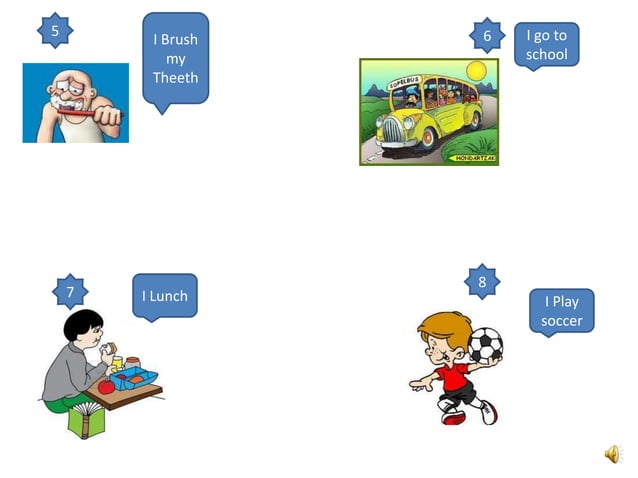 Daily routine david | PPT