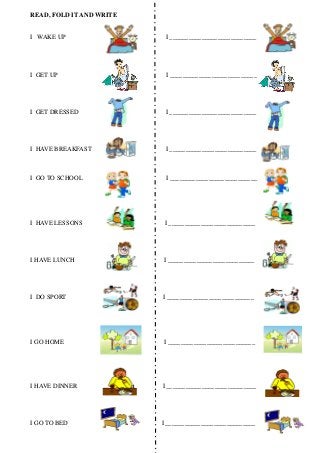 Daily routines | PDF