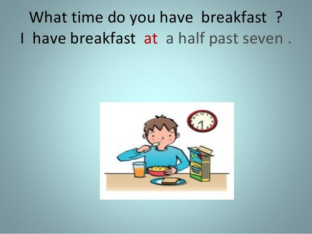 Do You Have Breakfast Essay