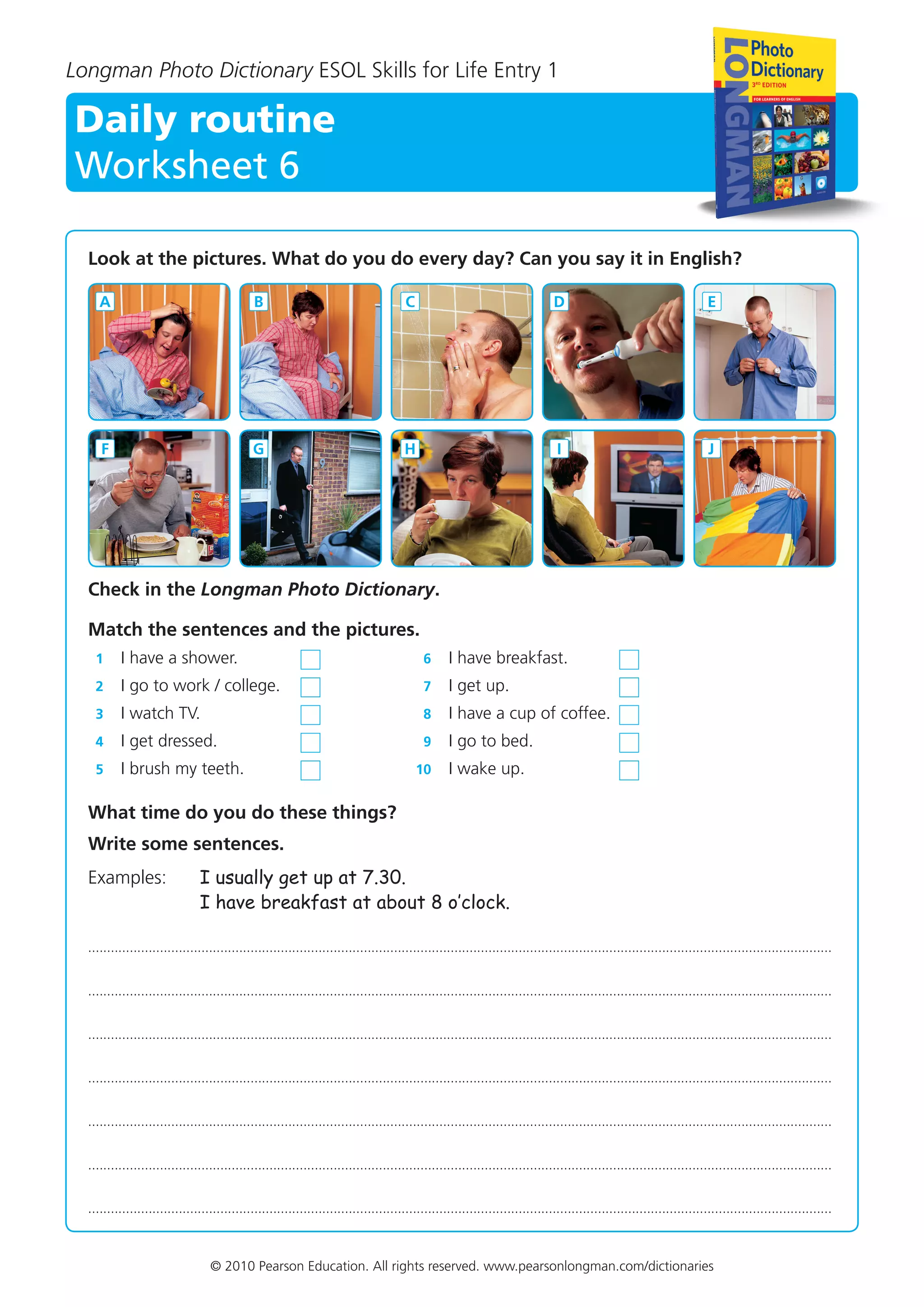 Daily routines | PDF