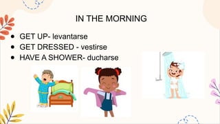 Daily Routines.pptx vocabulario en ingles | PPTX