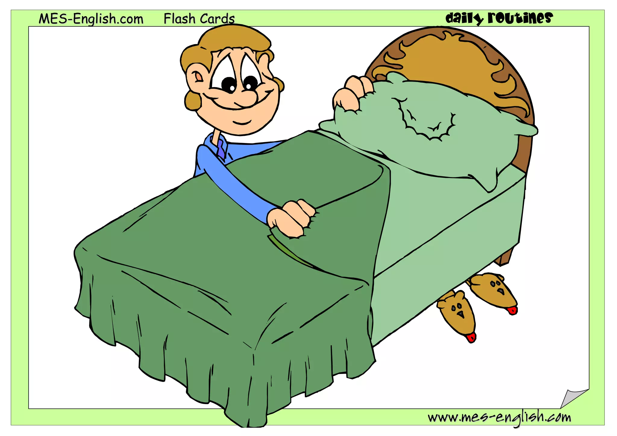 MMEESS--EEnngglliisshh..ccoomm FFllaasshh CCaarrddss daily routines
wwwwww..mmeess--eenngglliisshh..ccoomm
 