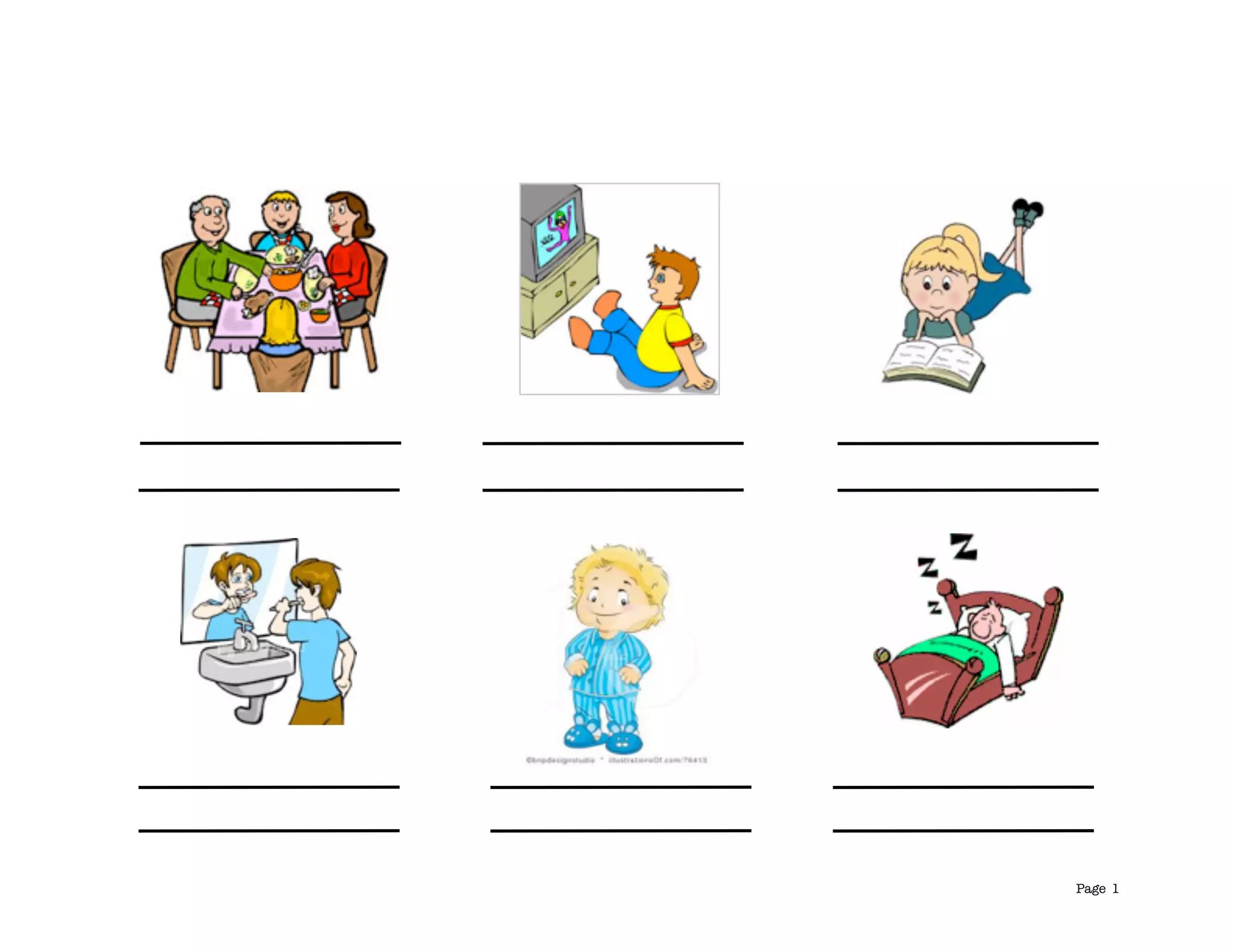 Daily routines 3 | PDF