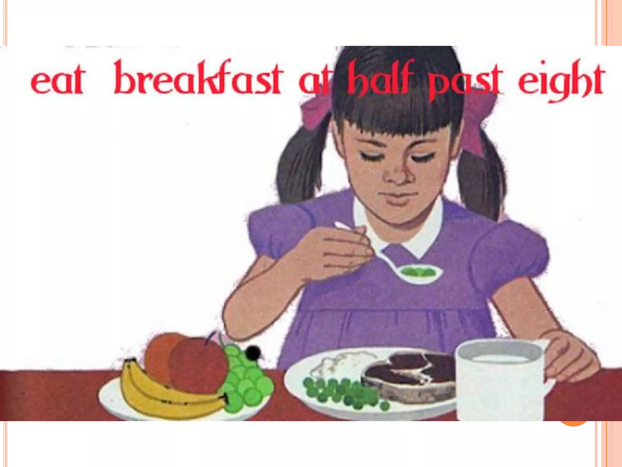 Daily routines by Valerie