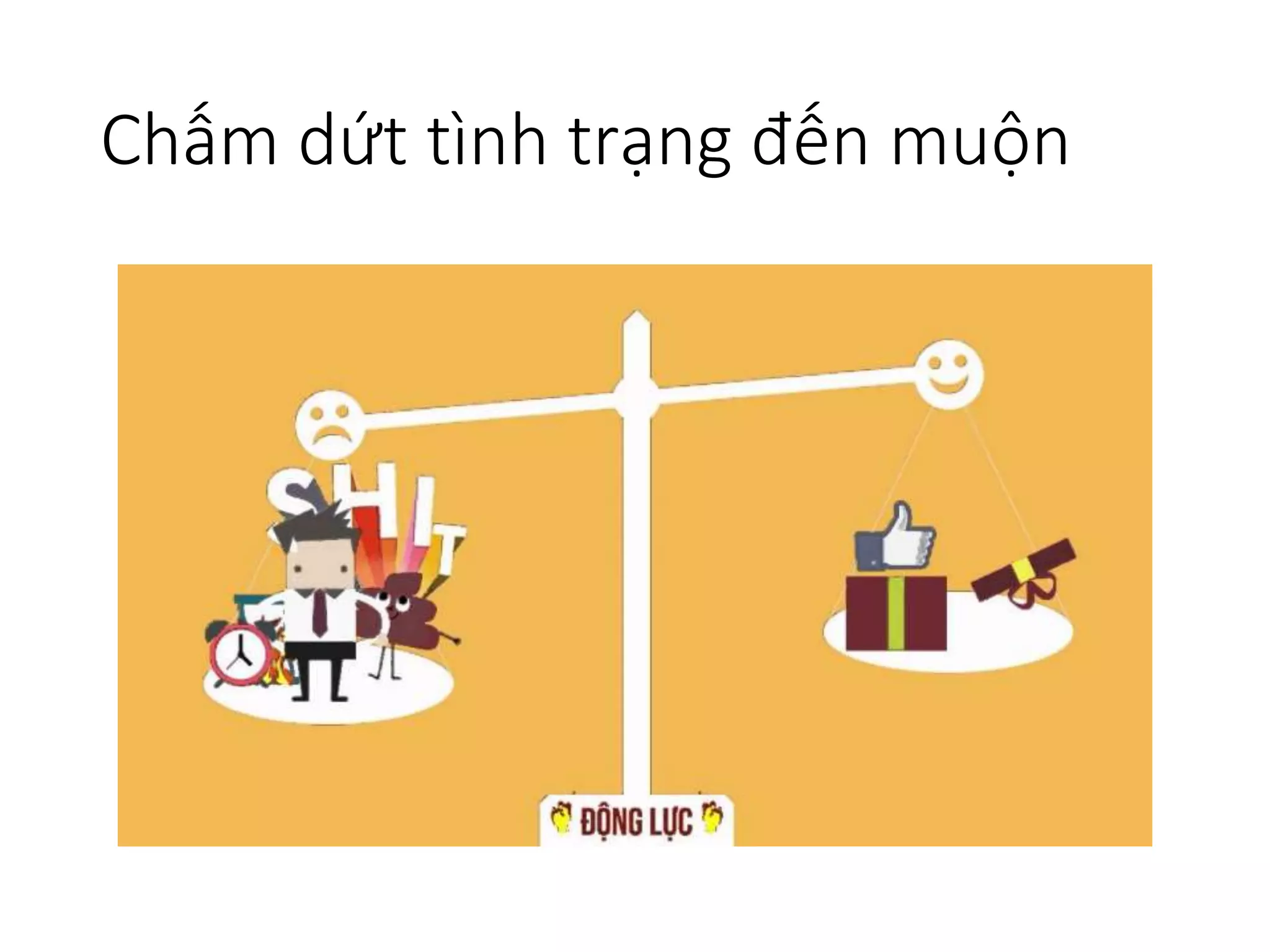 Chấm dứt tình trạng đến muộn
 