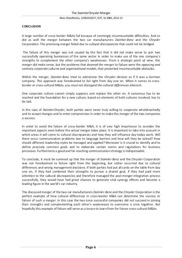 And Chrysler Merger daimlerchrysler merger by nirav khandhedia And Chrysler Merger daimlerchrysler merger by nirav khandhedia