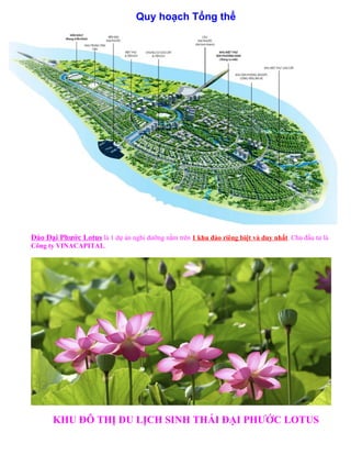 Biệt thự Đảo Đại Phước Lotus. Tham quan và tim hiểu dự án vui lòng liên hệ Mr Hậu - 0912.30.88.39