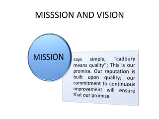 MISSSION AND VISION
 