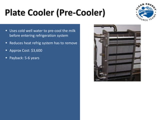 Energy Efficient Dairy Production Technologies | PDF