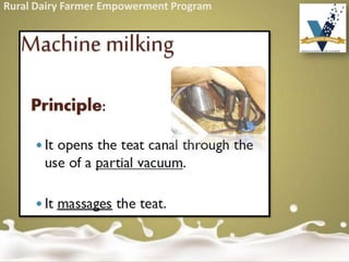 Rural Dairy Farmer Empowerment Program
 