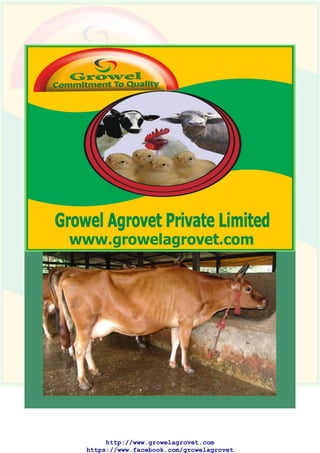 Growel' Dairy
Farming Guide
 