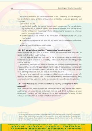 Dairy Farming Practice Guide | PDF