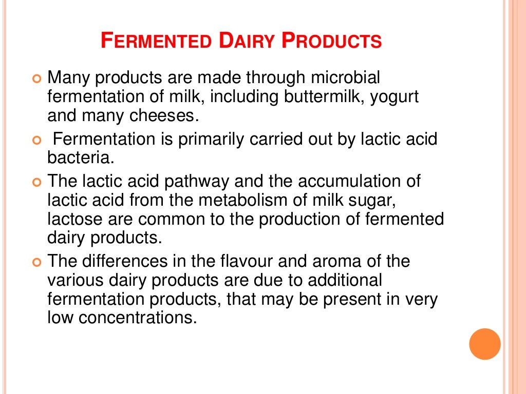 Dairy microbiology